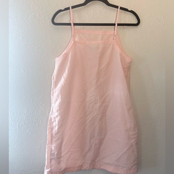 Nike Swoosh Women Woven Cami Dress Size L Sleeveless Light Pink - Picture 4 of 6